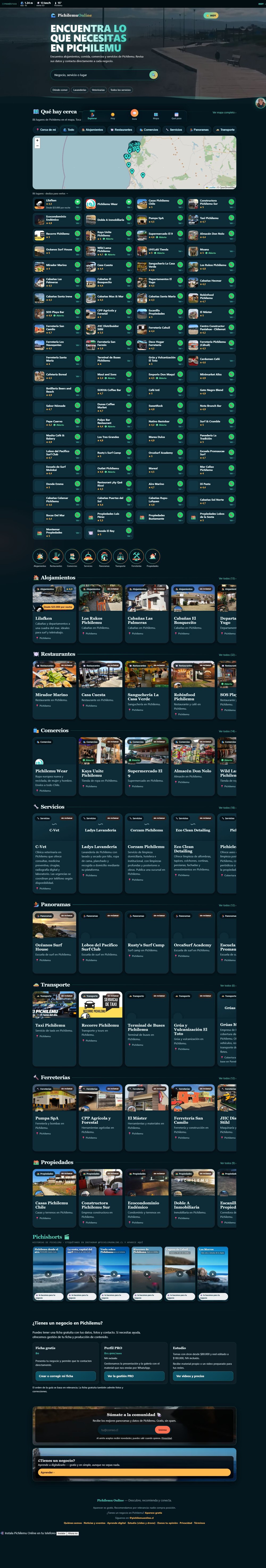 Plataforma Pichilemu Online